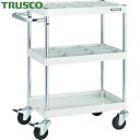 TRUSCO(トラスコ) ツールワゴン ファルコンワゴン900X600 仕切板付 ゴム車輪 ヤンググリーン (1台) 品番：FAW-993S2-YG