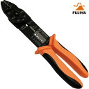 フジ矢 FUJIYA 万能電工ペンチ 220mm 絶縁端子用 (1丁) 品番:FA101