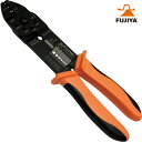 フジ矢 FUJIYA 万能電工ペンチ 220mm 裸端子用 (1丁) 品番:FA102