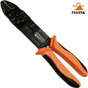 フジ矢 FUJIYA 万能電工ペンチ 240mm 絶縁・ファストン端子用 (1丁) 品番:FA105