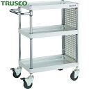 TRUSCO(トラスコ) ツールワゴン ファルコンワゴン 600X400 パネル付 ホワイト (1台) 品番：FAW-963P-W