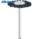 ミニモ Minimo 毛ブラシ ホイール 豚毛 ハード φ25 (10本入) (1Pk) 品番:FC1016