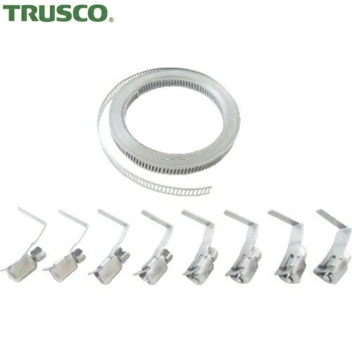 トラスコ TRUSCO ホースバンド フープバンド スチール 3m (1S) 品番：FPB-30