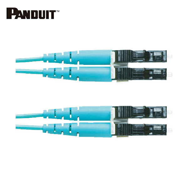 パンドウイット PANDUIT 光ファイバーパッチコード OM3 両端LCデュプレックス ライザー 3M FX2ERLNLNSN..