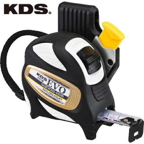 ムラテックKDS スケール メジャー コンベックス ダブルジーEVО 幅25mm 長さ5.5m ホルダー付 (1個) 品番:GGEVO25-55HN