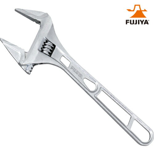 フジ矢 FUJIYA プロ用 ライトモンキー 250mm 最大口開き43mm (1丁) 品番：FLA-43-F