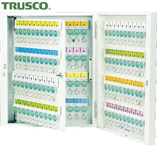 トラスコ TRUSCO 鍵保管 ケース キーボックス 鍵付タイプ ホルダ数160個 (1台) 品番:K-160