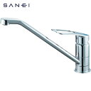 サンエイ SANEI シングルワンホール混合栓 (1台) 品番:K87110ETJK-13