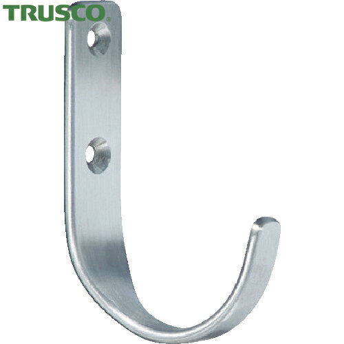 TRUSCO(トラスコ) 大型フック SUS ヘアライン 28mm (1個) 品番：JH-28-HL