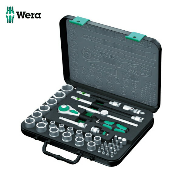 Wera(ヴェラ) 8100SB2 サイクロップラチェットセット 3/8 (1S) 品番：003594