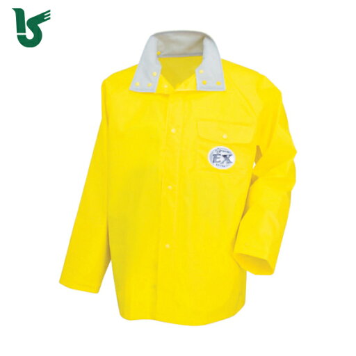 カジメイク 雨具 合羽 カッパ レインスーツ 匠EXジャケット イエロー 3L (1着) 品番:1010-11-3L