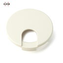 スガツネ工業 SUGATSUNE (210029545)LS60S-WT配線孔キャップ (1個) 品番:LS60S-WT(4)