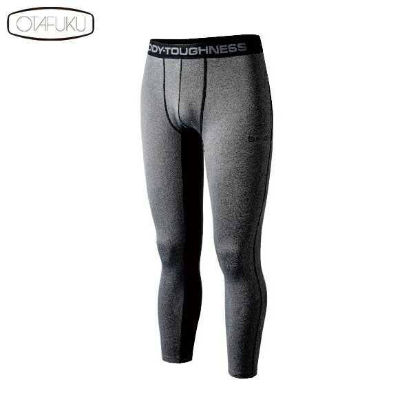 おたふく BT デュアルブラッシュド ヘビーウェイト ロングパンツ グレー/ブラック M (1枚) 品番：JW-179-39-M