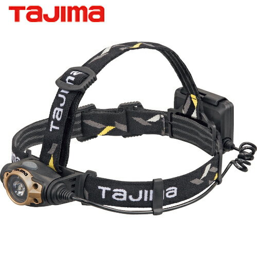 タジマ tajima LEDヘッドライトF351D ゴールド (1個) 品番：LE-F351D-G