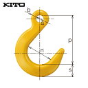 キトー KITO チェンスリング カナグ部材(アイタイプ) ファンドリフックHSF 基本使用荷重3.2t (1個) 品番:HSF10