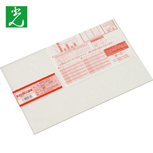 光 ポリカーボネート板透明 (1枚) 品番：KPAC203-1