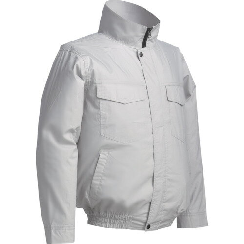 リンクサス 冷却上着 冷却衣服COOLING BLASTノーマル服地 シルバーグレー L (1着) 品番：LX-6700WS-L