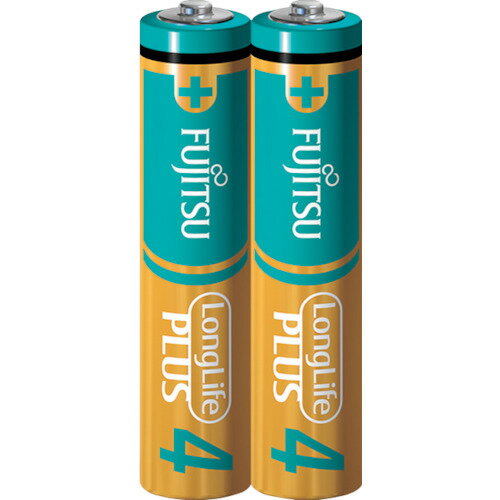 富士通 アルカリ乾電池単4 Long Life Plus 2個パック (1Pk) 品番：LR03LP(2S)