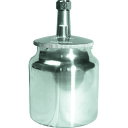 デビルビス 吸上式塗料カップアルミ製 700CC G3/8 (1個) 品番:KR-470-1