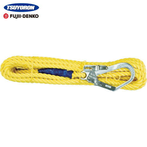 ツヨロン(藤井電工) 昇降移動用親綱ロープ 20メートル (1本) 品番：L-20-TP-BX