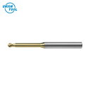ユニオンツール 超硬エンドミル ロングネックボール R0.15×有効長1×φd4 (1本) 品番:HSLB2003-010(4)