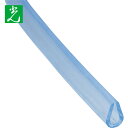 光 エンビUパッキンドラム巻透明 5.7×8.4×80m (1巻) 品番:KVC2-80W-T