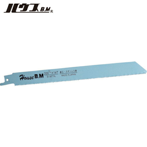 ハウスBM(ハウスビーエム) バイメタルセーバーソー替刃解体プロ用 (10枚入) (1Pk) 品番：KBM-160