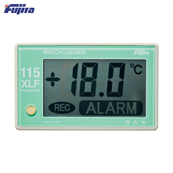 Fujita 表示付温度データロガー(フェリカタイプ) (1台) 品番：KT115XLF