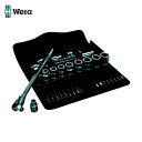 Wera ヴェラ ソケットレンチセット 8100SB11 サイクロップラチェット「メタル」セット 3/8 インチサイズ (1S) 品番:004051