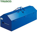 トラスコ 工具箱 TRUSCO ジャンボ工具箱 720×280×326 ブルー (1個) 品番:LG-700-A