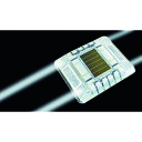キャットアイ CATEYE ルミナスアイ・マイティ ソーラー式常灯 両面 白 (1個) 品番:LE-260-2W
