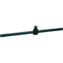 WILLIAMS スライドTハンドル 3/4 ブラック仕上げ 全長490mm (1個) 品番:JHWHB-20A