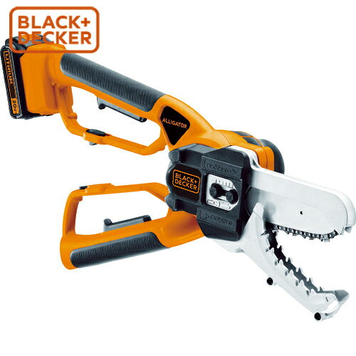 ブラックアンドデッカー 充電チェンソー 18Vハサミ型チェーンソー (1台) 品番：LLP18N-JP