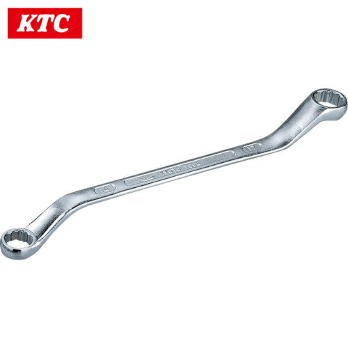 KTC 京都機械工具 45°ロングめがねレンチ5.5×7mm (1本) 品番：M25-5.5X7