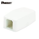 パンドウイット PANDUIT ローゼットボックス シャッターなし 1個口 白 JOQ10000 (1個) 品番:JOQ10000