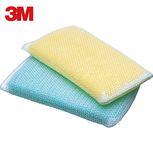 3M スリーエム スコッチ・ブライト 抗菌ネットスポンジたわし（2個入） (1Pk) 品番：NT-01K 2PM