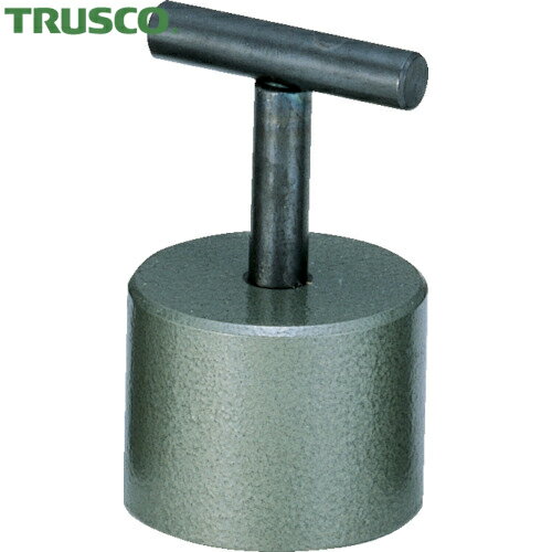 TRUSCO(トラスコ) マグネットホルダ(アルニコ磁石・円形・ハンドル付) 吸着力350N Φ40X30 (1個) 品番：NH-04