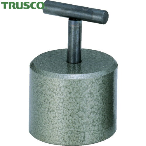 TRUSCO(トラスコ) マグネットホルダ(アルニコ磁石・円形・ハンドル付) 吸着力500N Φ50X40 (1個) 品番：NH-05