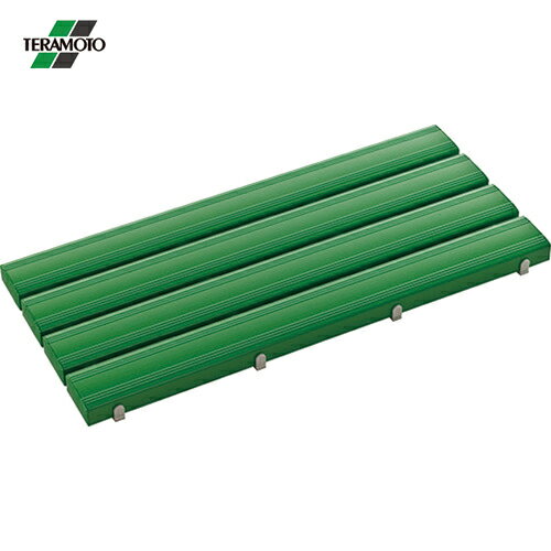 テラモト すのこ 抗菌安全スノコ（完成品）400×900mm 緑 (1枚) 品番：MR-093-311-1