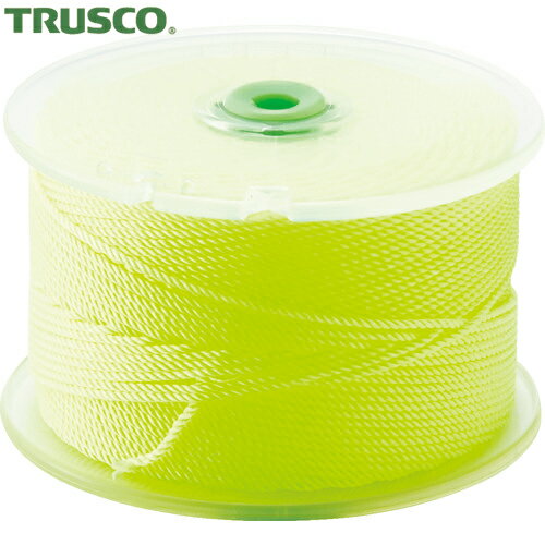 トラスコ TRUSCO 水糸 蛍光水糸マルミエ 極太 120m イエロー (1巻) 品番：MI-120-Y