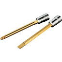nepros ネプロス ドライバービットソケット 6.3sqロングクロスビットソケット 刃先NO.2 全長92.7mm (1個) 品番:NBT2P-2L