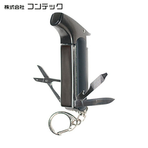 コンテック KONTEC ガストーチ 電子着火式サバイバル・バーナー 炎温度約1200℃ (1個) 品番：NHB-05