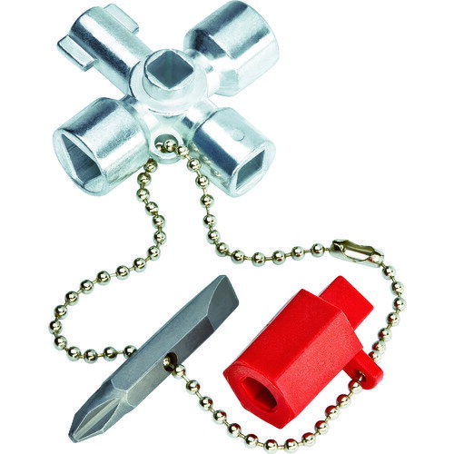 KNIPEX(クニペックス) 001102 コントロールキャビネットキー 全長44mm (1個) 品番：001102