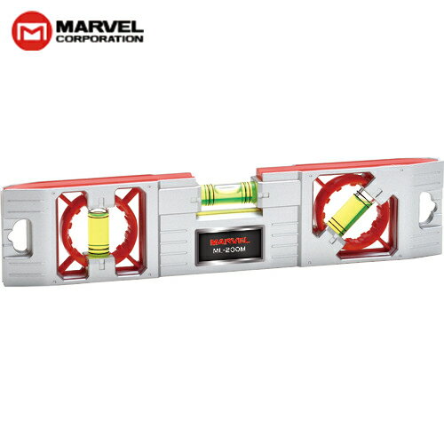 マーベル MARVEL 水平器 すいへいき 水準器 電工レベル (1個) 品番：ML-200M