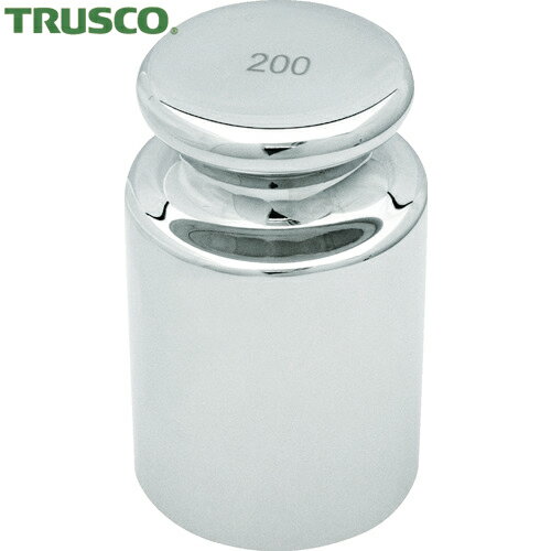 トラスコ TRUSCO F1級校正用分銅 OIML 円筒分銅 F1級 200g (1個) 品番：MLCF1-200G