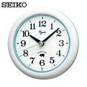 セイコー SEIKO キッチン&バスクロック NA613W 白色 直径123mm (1個) 品番:NA613W