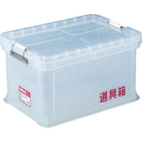 リス興業 RISU 透明道具箱 L (1台) 品番：N-L