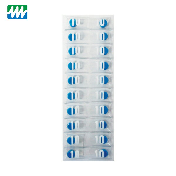 ミツヤ カラーマグネット丸型＃10 青 (20個) 品番：MR-10-BU(3)