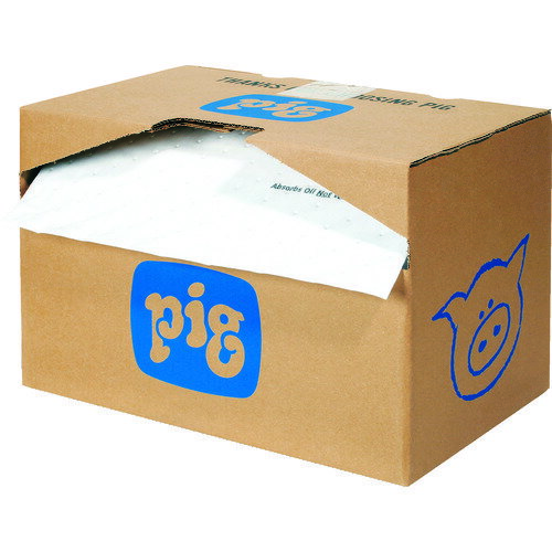 pig　油専用フォーインワンピグマット　ミシン目入り　（1巻入）　（1箱）　品番：MAT484A【送料無料】