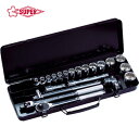 SUPERTOOL スーパーツール ソケットレンチセット 差込角12.7mm(1/2インチ)入り数:21 (1S) 品番:N415S
